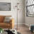 Ibis 65'' Antique Red Copper Tree Floor Lamp Set