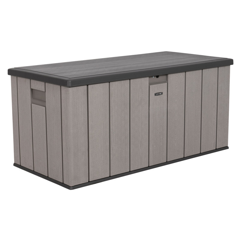Boîte de rangement extérieure pour terrasse (150 gallons)