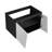 Modern Style Floating Wall-Mounted Bathroom Cabinet With Shelf And Soft-Close Door