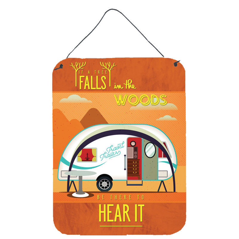 Décoration murale Be in the Woods New Camper