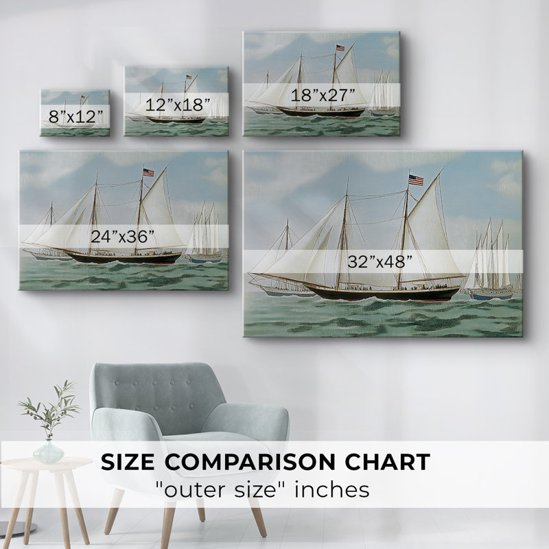 Série Nautical-CXLV -Galerie enveloppée Cavas, 18 x 27