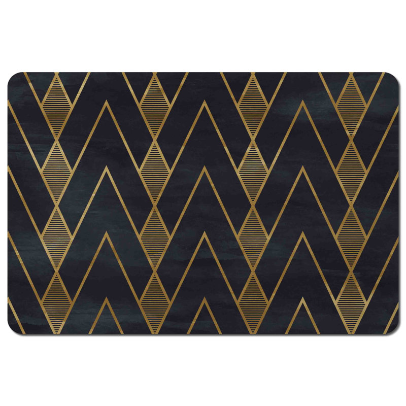 Retta Geometric Rectangle Placemat