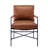 Razi Faux Leather Armchair