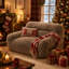Upholstered 57.1 " Boucle Sofa & Chaise