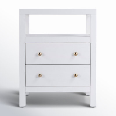 Celine 21" Acacia Nightstand
