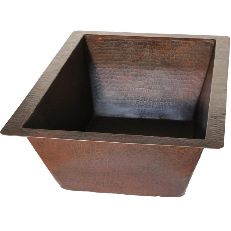 Novatto ARTESA 12'' Rectangular Bathroom Sink, Natural