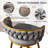 Swivel Upholstered Counter Stool-1728310373