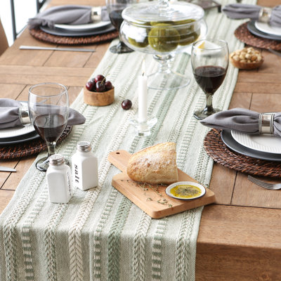 Elco Striped Table Runner