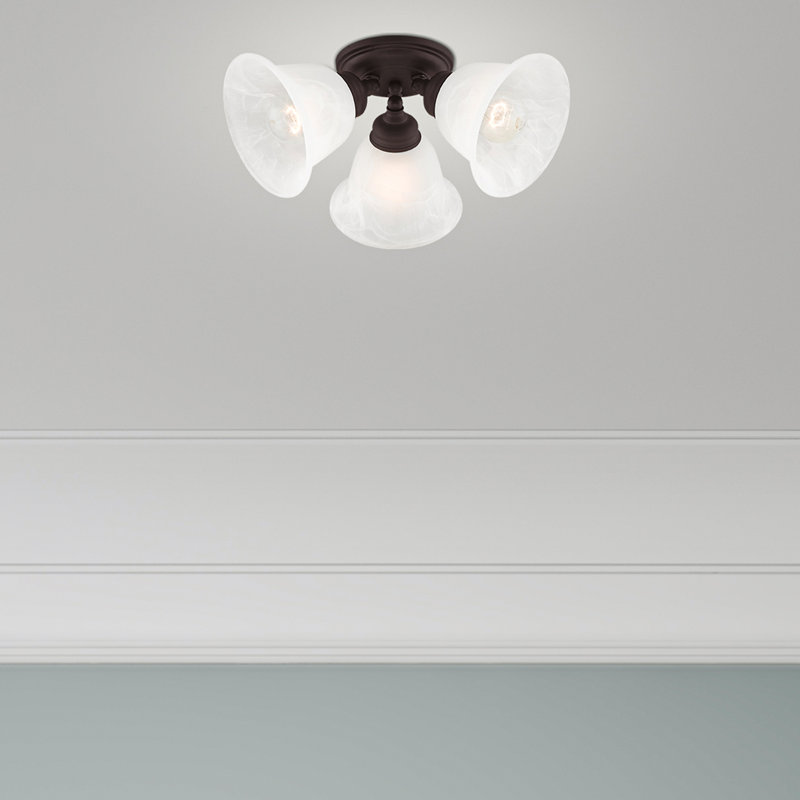 Projecteur directionnel 14,5 po 3 lumières Becky, Bronze