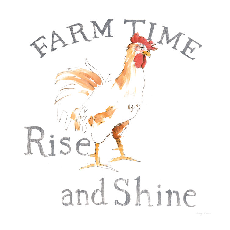 Farm Time by Avery Tillmon - Wrapped Canvas Print