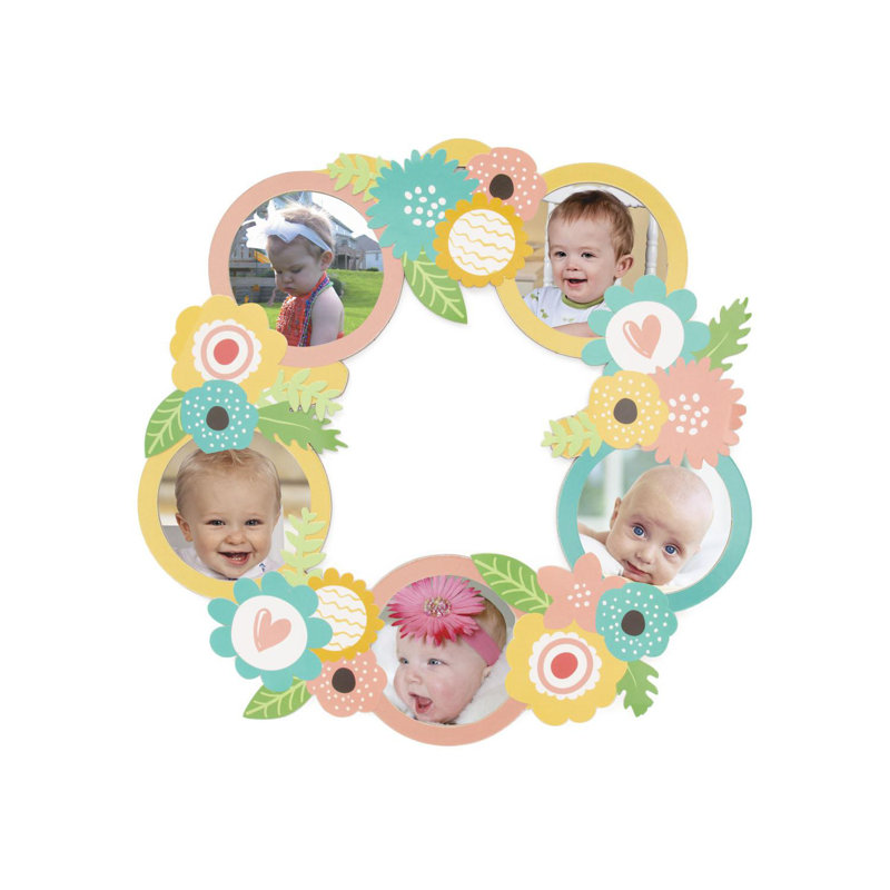 Faux Rose 15.9'' Wreath