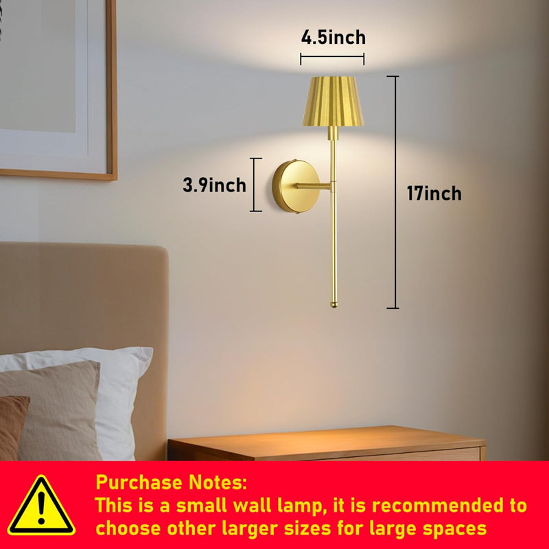 Plastic Flush Mounted Sconce