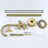 2 Handle Freestanding Tub Filler with Diverter-63306720