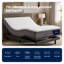 Matelas Queen 12 po en mousse à mémoire de forme et gel rafraîchissant au charbon, support moyen, avec housse amovible-2017774080-2017774081