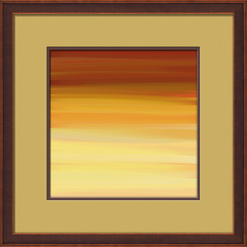 Amber Glow I - cadre photo