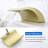 Deck Mount Roman Tub Faucet Set Waterfall High Flow Bathtub Faucets-109575928