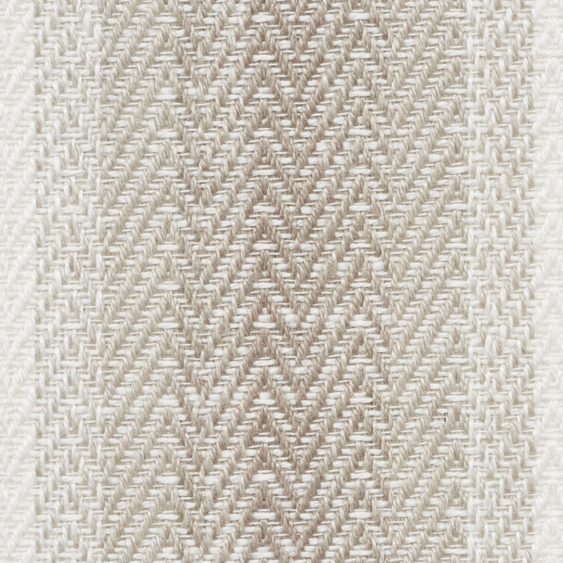 Tissu intérieur / extérieur à rayures Colada, Naturel