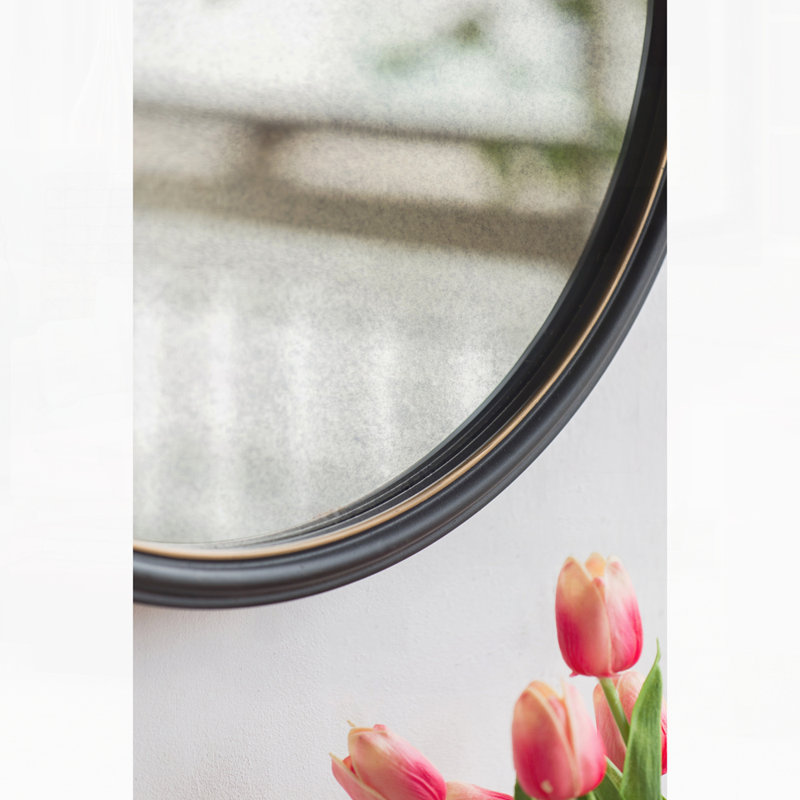Miroir rond 19,5 po Cleveland, 19.5" x 19.5"