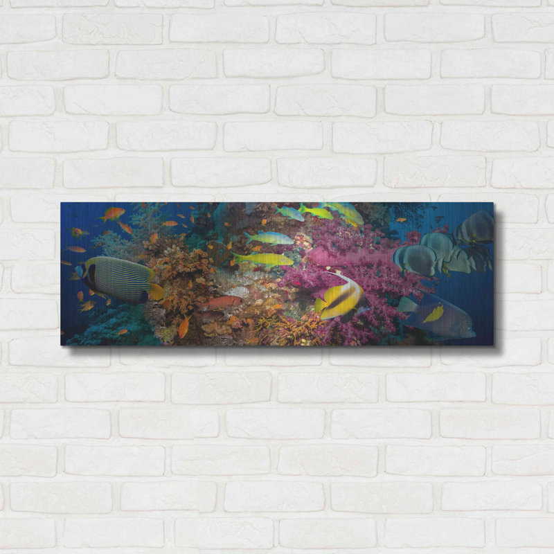 «Passage to Sea», art mural en métal, H 12 po x l 36 po