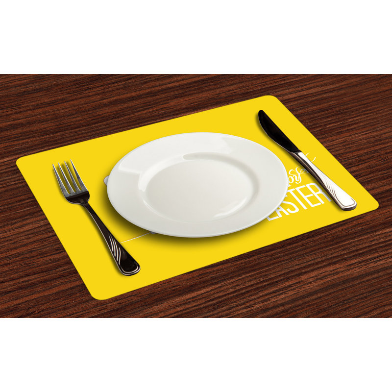 Polyester Animals/Nature Rectangle Placemat