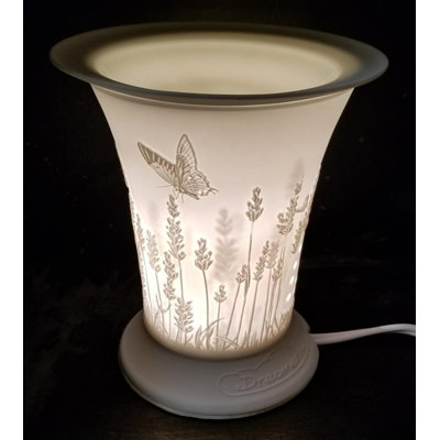 Wax Warmer- Lavender And Butterflies Candle Holder