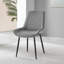 Venedocia Round Wood Effect Dining Table & 4 Luxury Velvet Dining Chairs-1269027371
