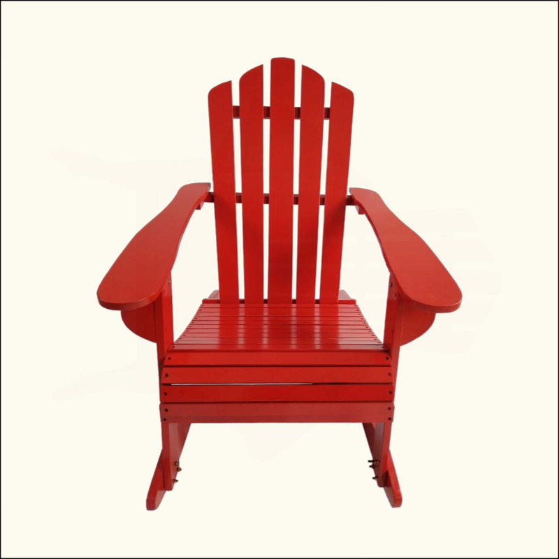 Chaise Adirondack inclinable en bois