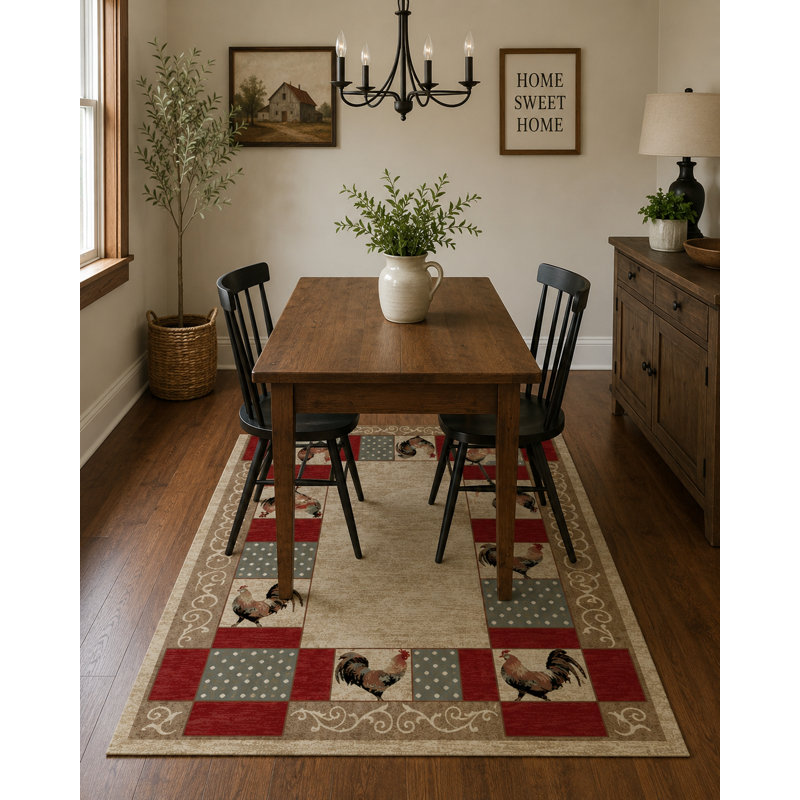 Tapis beige Seagle, Rectangle 3 pi 11 po x 5 pi 3 po