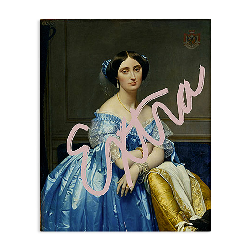 Art mural extra classique sur toile par Ashley Singleton, H 40 po x l 30 po