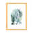 Toile avec cadre en bois beige n'est pas disponible