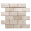 Santorini 2" x 4" Beveled Marble Mosaic Sheet Tile-60084802