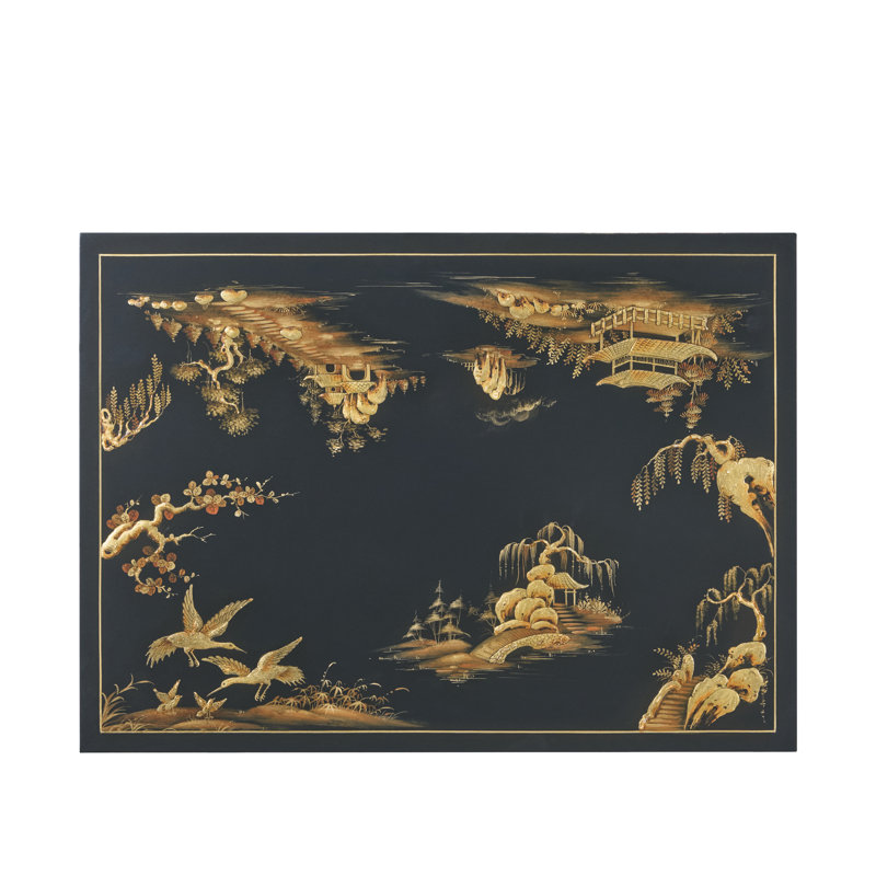 Brushwork Solid Wood Nesting End Table