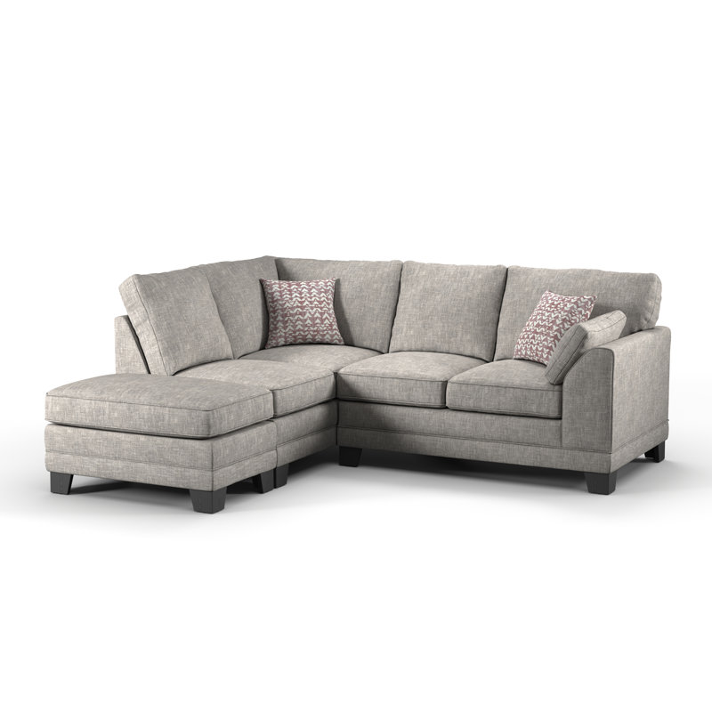 Trixie Corner Sofa, Left orientated, Mist