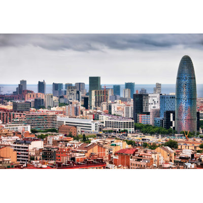 " Barcelona Downtown City "