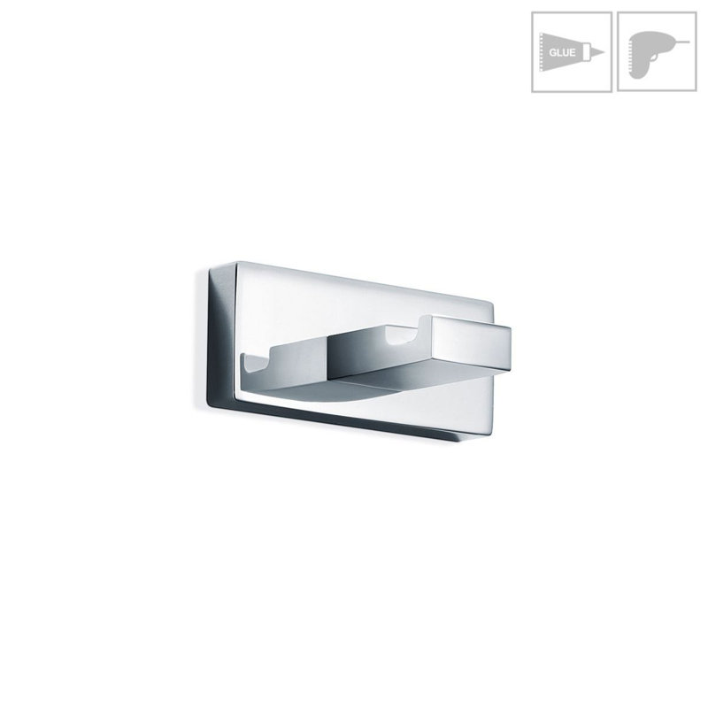 Lea 4.3" Wall Mounted Bathroom Hook