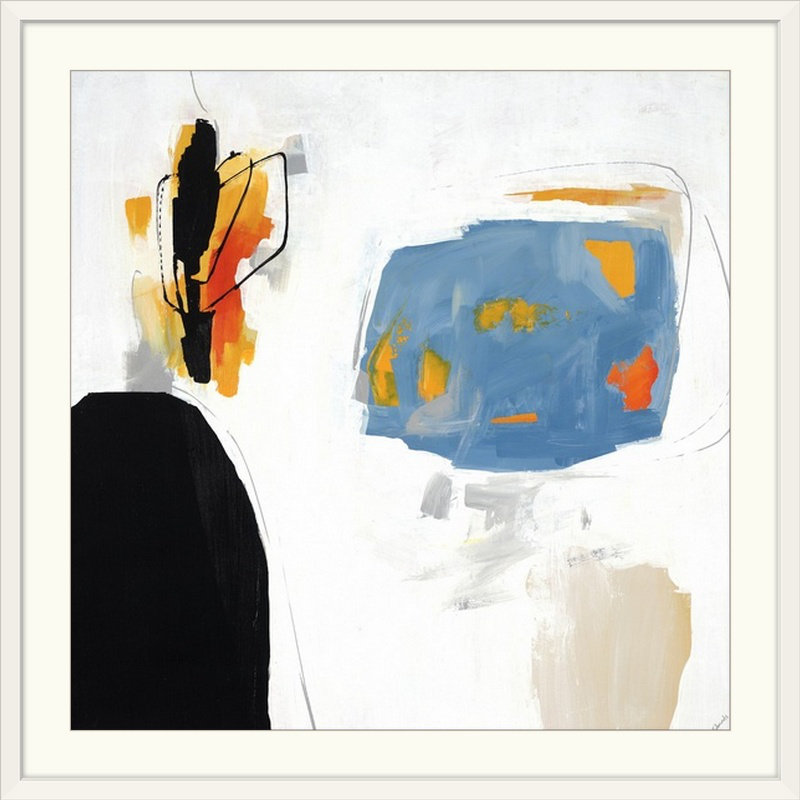 'candy écraser Iv Par Sydney Edmunds Peinture Imprimer, 38" H x 38" lx 1" p, Encadré Blanc
