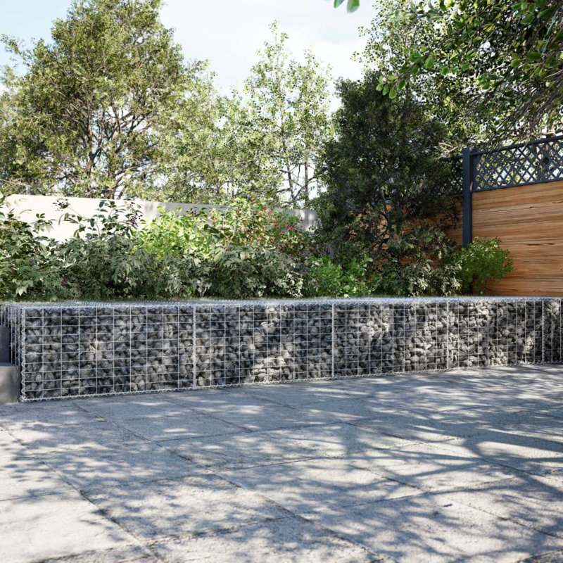Chanah Fence Panels Fencing, 50cm H x 800cm W x 100cm D