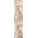 Clemencio Abstract Marbled Modern Orange/Cream Rug