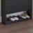 Wavy 2-Door Shoe Cabinet with Shelf, Fluted Mid-Century Modern Storage Organizer for Space-Saving Entryway & Hallway-1411833975