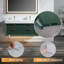 Solid wood 48'' Modern Wall Mounted Single Bathroom Vanity with Engineered Stone Top and Light-1449952629