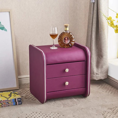 Ashaz Nordic Designed Nightstands Drawers Exquisite Modern Filing Bedside Table