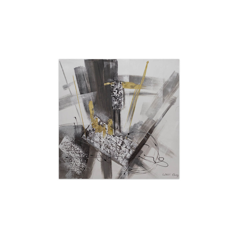 Structural Movement Hand Painted Acrylic Painting