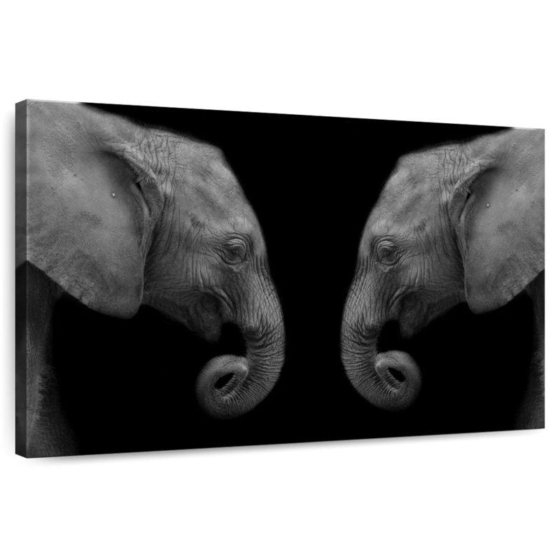 Elephant Sanctuary, 16" H x 24" W