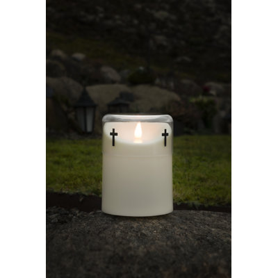 Unscented Flameless Pillar Candle