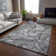 Premium Machine Washable Cerrito AMF519 Pewter Rug