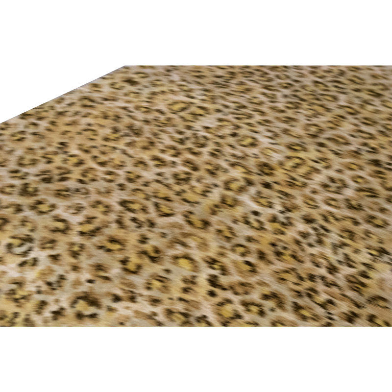 High-Quality Hand-Knotted Leopard Area Rug