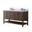 Chazden 60" Herringbone Design Double Bathroom Vanity with Quartz Top-994310865