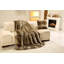 Brown Bear Faux Fur Blanket