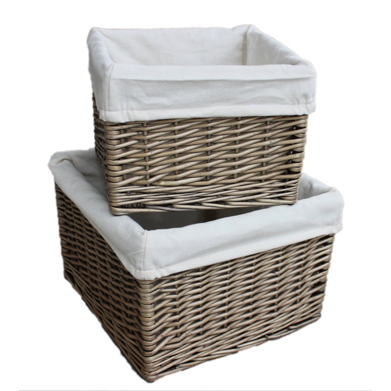Breakwater Bay Wicker Decorative Basket