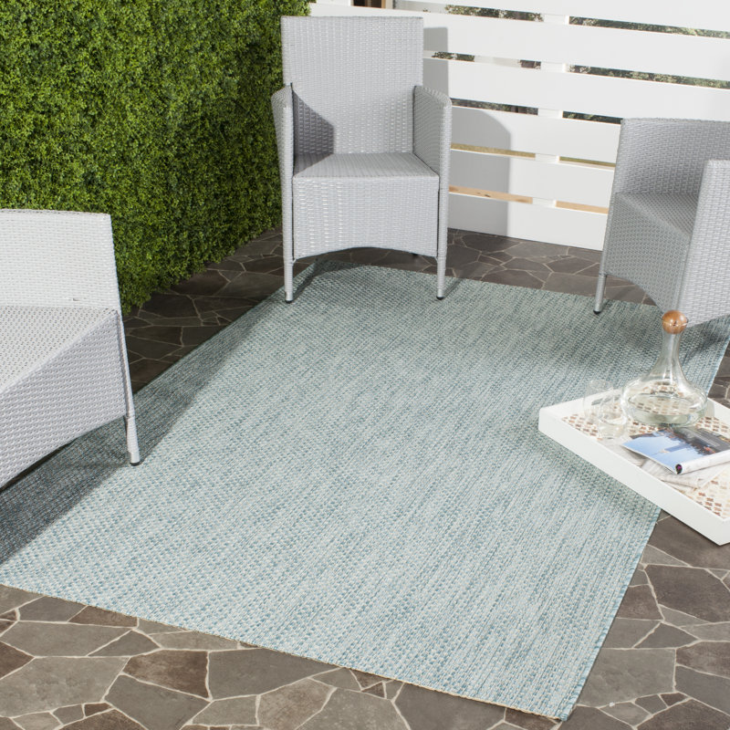 Tommy Solid Colour Indoor / Outdoor Area Rug, Rectangle 160 x 231 cm